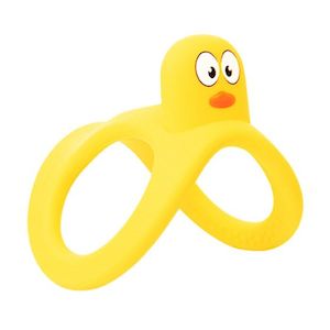 Teething Tooth Care: Duck Teether Toy - Yellow