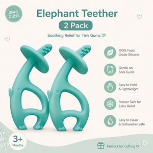 Value Bundles: Elephant Teether 2-Pack