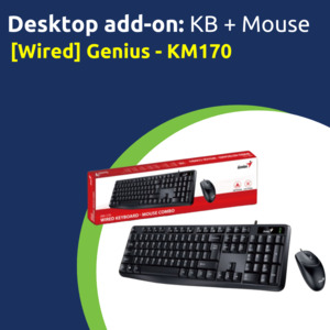 Add on - Keyboard and Mouse Set (Wired) - Need a Nerd