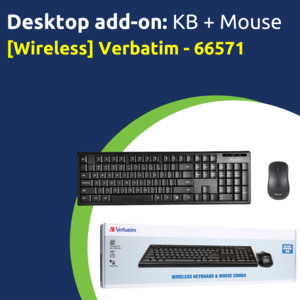 Add on - Keyboard and Mouse Set (Wireless) - Need a Nerd