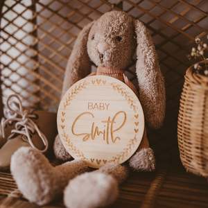 Birth Announcements: Oh Baby, Baby! Personalised Announcement Card