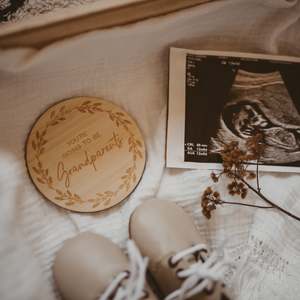 Birth Announcements: Personalised Grandparent/Godparent Card