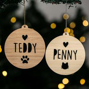 Pet Lovers Christmas Bauble