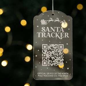 Santa Tracker Christmas Bauble