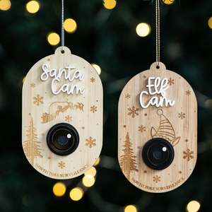 All: Santa Surveillance Christmas Bauble