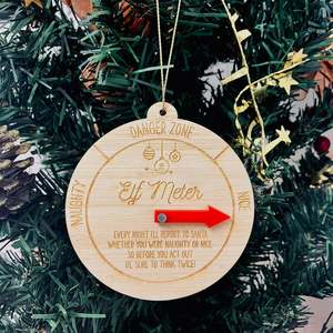 All: Elf Meter Christmas Bauble