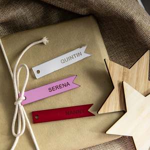 Personalised Mirror Gift Tags