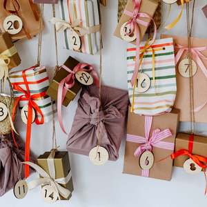 Advent Calendar Tags Set