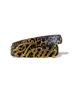 Christian Streetwear: 'Belt of Truth' in Leopard
