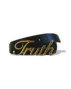 Christian Streetwear: 'Belt of Truth' in Black
