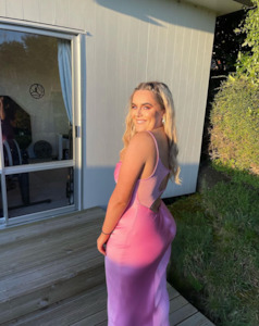 Size 14: Malyka Midi in Candy Pink