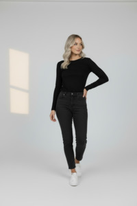 Women S Capsule Basics: Original Basic Black Long Sleeve