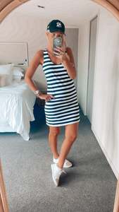 Dresses: Stripe Singlet Dress