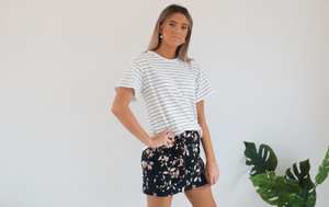 Womans: Lucy Stripe Tee