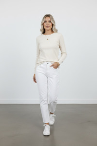 New: Rib Basic LS - Stone