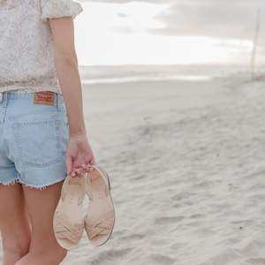 LOVELEE WOVEN PEEP-TOE AVARCA NATURAL