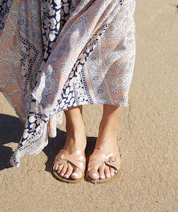 SALT WATER CLASSIC SLIDE ROSE GOLD - LAST PAIRS 36