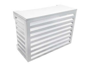 Top Picks: 2mm Thickness Aluminium Heat Pump Cover- White-Small