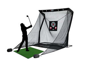 2.5m Z-shaped Golf training net With Side Protection