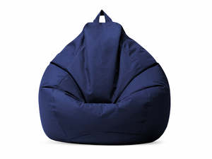Indoor Outdoor Bean Bag: 1200D Oxford Outdoor waterproof bean bag cover-Dark Blue