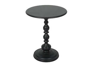 Small Fruniture: Vintage Iron Side Table-Black