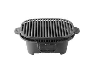 Cast Iron Hibachi Grill Tabletop Charcoal Grill