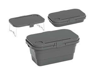 15L Picnic Storage Box Portable Folding Picnic Basket