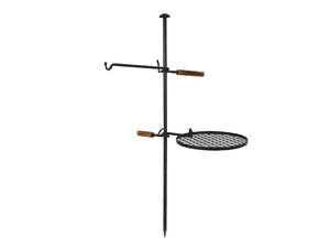 Winter: Heavy Duty Swivel Campfire Cooking Grill Grate