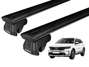 BlackRack Roof Racks for Kia Sorento with Flush Roof Rail 2020 +