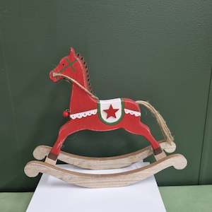 Christmas: Large Rocking Horse