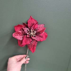 Christmas: Poinsettia Red Pick