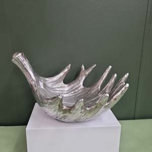 Christmas: Large Resin Antler Dish