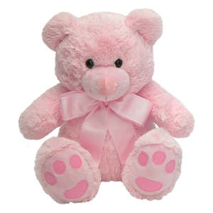 Soft Toys: Roly Bear Pink