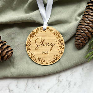Christmas 2022: Botanical Name Decoration