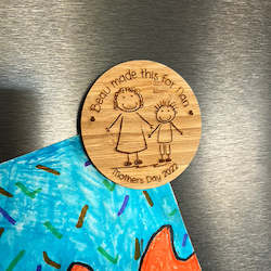 Decor: Personalised Art Work Magnet