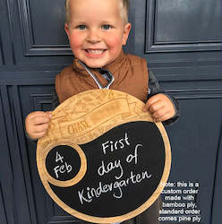 Decor: Personalised Milestone Chalkboard