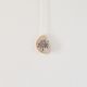 Sun & Moon Etched Grey Agate Wall Hanging