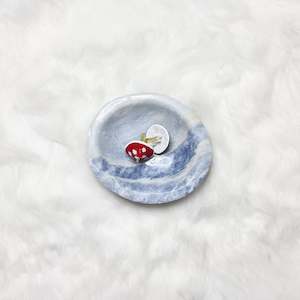 Sale: Aura Yellow Toadstool Earrings