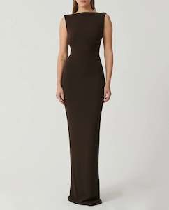 New Arrivals: Verona Gown in Chocolate