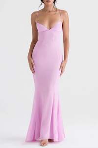 Loren Pink Maxi Dress