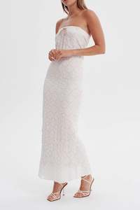 Soulmates Strapless Dress in White