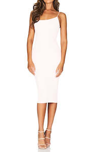 Penelope Midi in White