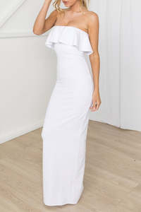 Hermosa Gown in White