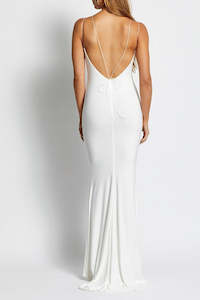 Hens: Trinity Gown in White
