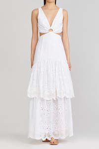 Hens: Juliette Dress In Ivory