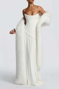 New Arrivals: Patricia Maxi Dress in Ivory.