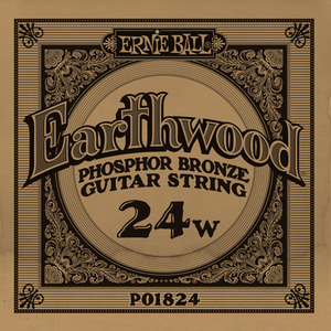 Ernie Ball Earthwood Phosphor Bronze Acoustic Guitar Single String