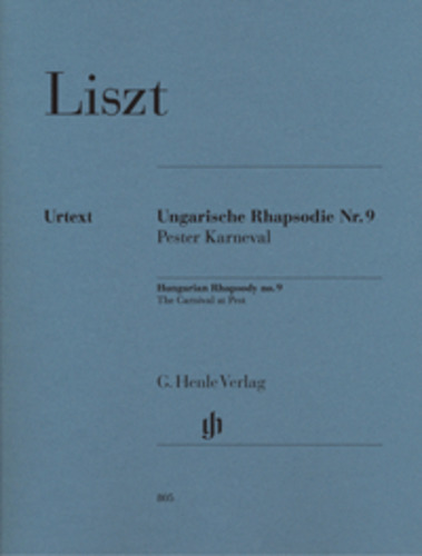 Hungarian Rhapsody no. 9 (The Carnival at Pest) - F. Liszt - CLEARANCE - was