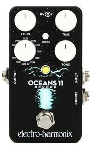 Other Musical Instruments and Accessories: Electro Harmonix Oceans 11 Reverb Pedal inc. Power Supply
