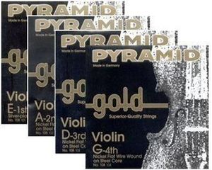 Products: Pyramid Gold Violin Single Strings